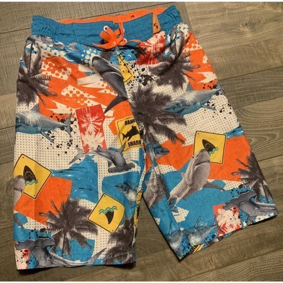 Zeroxposur Youth Swim Trunks Board‎ Shorts Size Medium 10/12 - Picture 4 of 10